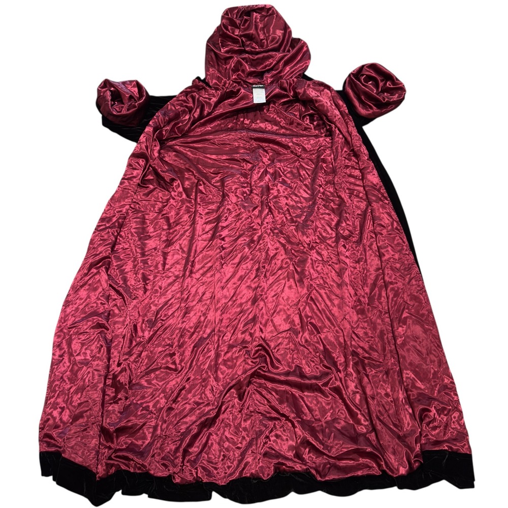 ๐ Harry Potter Unisex Gryffindor Heavyweight Blk Velvet Robe Cosplay Halloween - Picture 13 of 16